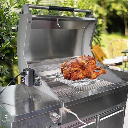 Onlyfire Universal Barbecue Grill Stainless Steel Rotisserie Motor Bracket