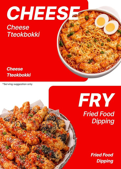 TBK THEBORN Tteokbokki Sauce, Sweet & Spicy Gochujang Rice Cake Sauce 3.1kg | Easy cooking sauce with a balanced sweet, spicy and savory flavor for tteokbokki, noodles and Korean street-food dishes