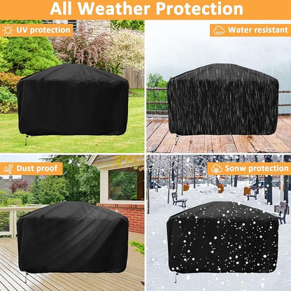 Pizza Oven Cover for Blackstone 22" Portable Oven – 5559, 600D Waterproof | Fits Blackstone 6964/6963/6962/6961/6960 & 5559 Kit, 32"x26"x18", 600D, Waterproof, UV-Resistant, Drawstring
