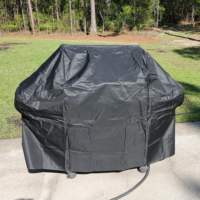 Weber Genesis II 58" Grill Cover - Heavy Duty, Waterproof, UV & Fade Resistant - Fits Genesis II LX 300 & 300 Series - Replaces Weber 7130 - Outdoor BBQ Cover