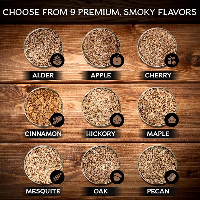 SmokeTop® 4oz Bag - Cocktail Smoker Chips for Old Fashioned Cocktails, Whiskey, & Bourbon - by Middleton Mixology Made in The USA (800 uses) (Pecan)
