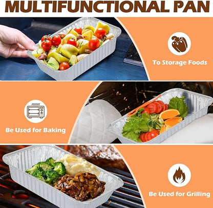 Grease Tray Liners for Monument Gas Grill Replacement Parts, Disposable Grease Box Liner for Most Monument Gas Grills Drip Pan Accessories, for‎ Monument 35633 24367 13892 Aluminum Foil Liner, 20 Pack