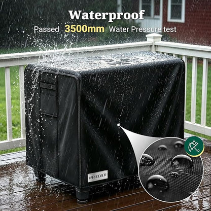 MR. COVER Outdoor Prep Table Cover 40 inch for Royal Gourmet Cart Flattop Worktable, 600D Heavy Duty Waterproof for Grill Dining Kitchen Island cart Protective, Outdoor Storage Cabinet Cover