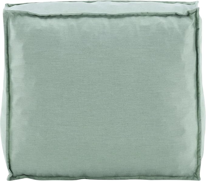 Christopher Knight Home Natty Outdoor Bean Bag Chair Set of 2, Fabric Bean Bag Chair for Adults and Kids, Indoor/Outdoor Sun Lounger, Patio Lounge Chair Set of 2, Mint