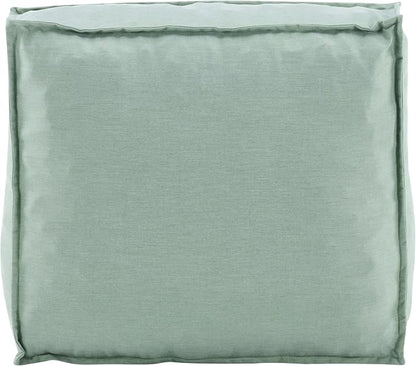 Christopher Knight Home Natty Outdoor Bean Bag Chair Set of 2, Fabric Bean Bag Chair for Adults and Kids, Indoor/Outdoor Sun Lounger, Patio Lounge Chair Set of 2, Mint