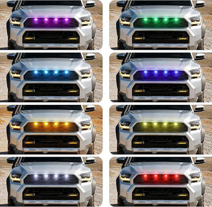 RGB Grills Grill Lights for 2025-27 Toyota 4Runner TRD Pro Trailhunter | 2026 TRD Pro Trailhunter Grille Grills light accessories