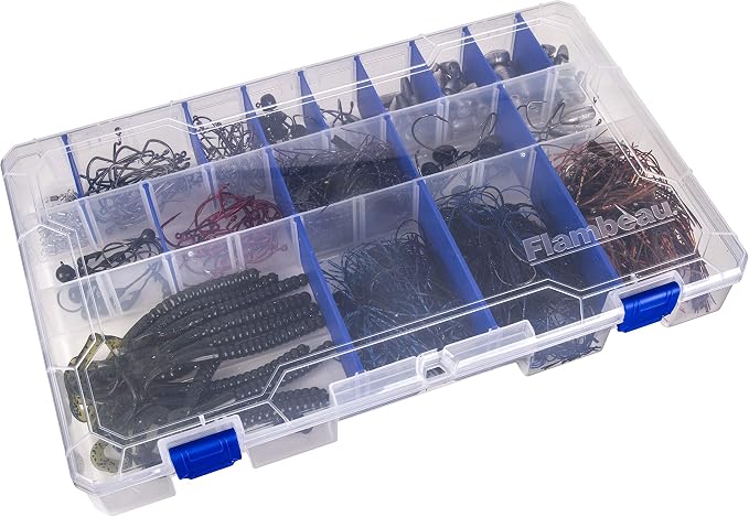 Flambeau Outdoors 5003 Tuff Tainer, 25 Compartments, 15 Zerust Dividers
