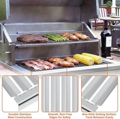 Grill Grates for Solaire 27GXL Grills Stainless Steel Grill Replacement Grates for SOL-2813R, 11.2 x 16.7 Inch