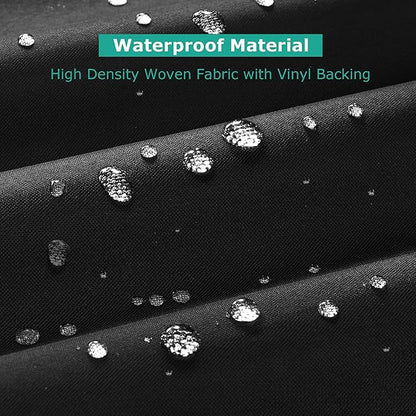 SunPatio 28 Inch Grill Griddle Cover Compatible for Blackstone Nexgrill Flat Top 2 Burner Gas Griddle Cooking Station, Outdoor BBQ Gas Grill Cover with Waterproof Sealed Seam