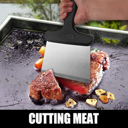 GRILLART Grill Scraper Griddle Cleaning Kit for Blackstone, Flat Top Grill Cleaning Kit (Griddle Scraper Only)