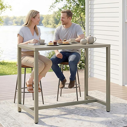 Wisteria Lane Outdoor Prep Table, Aluminum Modular Outdoor Kitchen, All Weather Kitchen Island with Ample Storage & Food Preparation Space for Patio BBQ, Backyard, Porch
