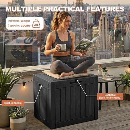 EFU Outdoor Storage Box 35 Gallon Deck Box 053