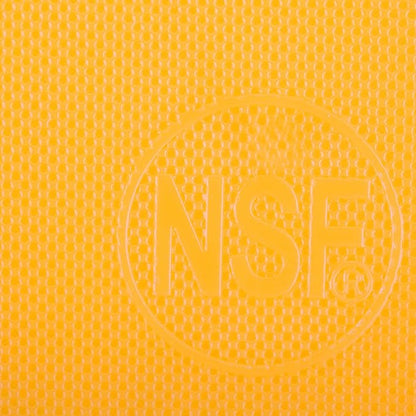 Thirteen Chefs Large 18 x 12 Yellow Cutting Board - Professional 1/2 Inch Thick HDPE for Poultry and Chicken - Food Service and Restaurant Certified