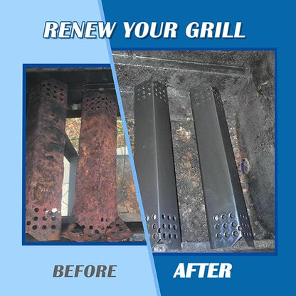 SafBbcue Grill Parts Kit for Nexgrill 720-0925P 720-0925 Replacement Parts 4 Burner, Grill Grates for Nexgrill 4 Burner 720-0925 Cast Iron, Porcelain Steel Grill Heat Plates for Nexgrill 720-0925P