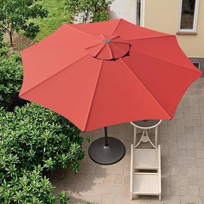 Outdoor Patio Umbrella, 8 Ribs Market Table Umbrella