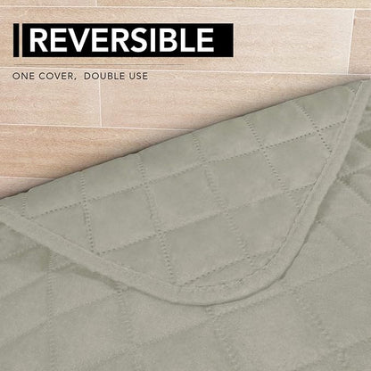 Easy-Going Sectional Couch Covers for Dogs L Shape Sofa Cover Reversible Sofa Slipcover Chaise Lounge Cover Furniture Protector Cover for Pets Dog Cat (42 x 52 inches, Beige/Beige) | Soft Sofa Slipcover For Dogs, Fits Left/Right Chaise Lounge Protector...