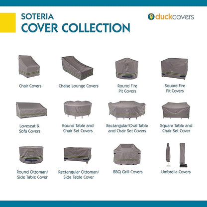 DUCKCOVERS Soteria Waterproof 59 Inch BBQ Grill Cover
