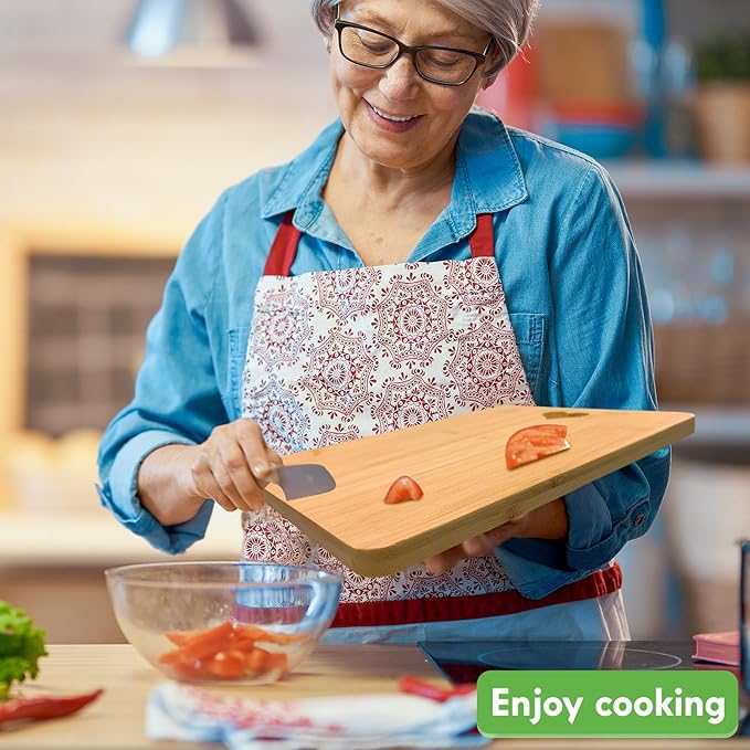Retirement Gifts for Women 2026, Funny Retirement Cutting Board Gift for Woman, Coworker Leaving Going Away Gifts, Engraved Bamboo Board, Recipe for a Great Retirement Keepsake