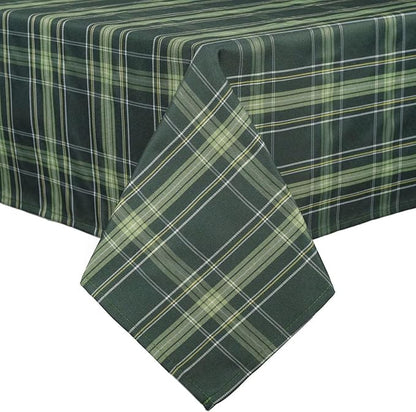 St Patrick's Day Tablecloth - Decoration Holiday Tablecloth - Reusable Wipe-able Waterproof Fabric Table Linen Cover for Kitchen, Indoor and Outdoor