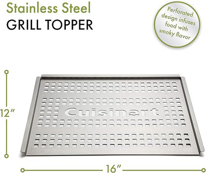 Cuisinart CGT-301 Stainless Steel Grill Topper, 12 x 16-Inch