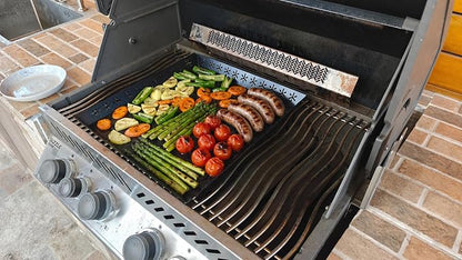 Vegetable Grill Basket for Outdoor Grill - 15.8"*15.8"Extra Large XXL Heavy-Duty Veggie Grilling Basket, Square, Non-stick Enamel Coating, Grilling Accessories for Grills and Vegetables