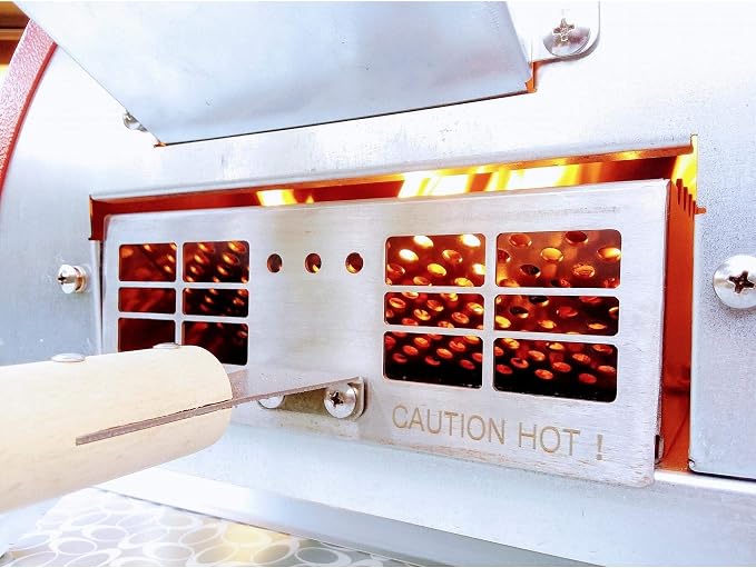 Le Peppe Portable Wood-Fired Pizza Oven- #1 SELLER (Red)