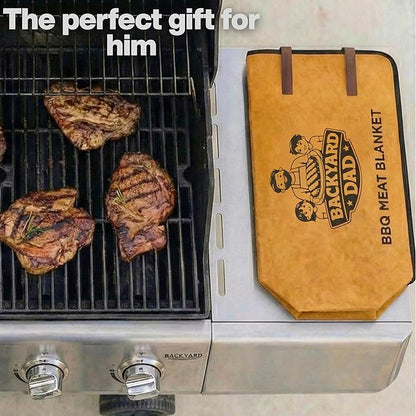 21 in BBQ Blanket for Resting Meat Insulated Leakproof Brisket Resting Bag with Wide Mouth Zipper