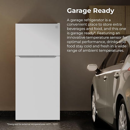 Kenmore 18.1 cu. ft. 30" Wide Top Mount Refrigerator - White