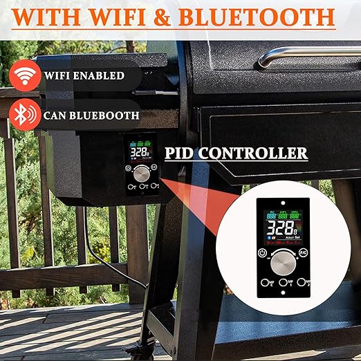 Replacement Pit Boss Digital Thermostat Controller Board with WiFi and Bluetooth Function, can Connect to Mobile APP