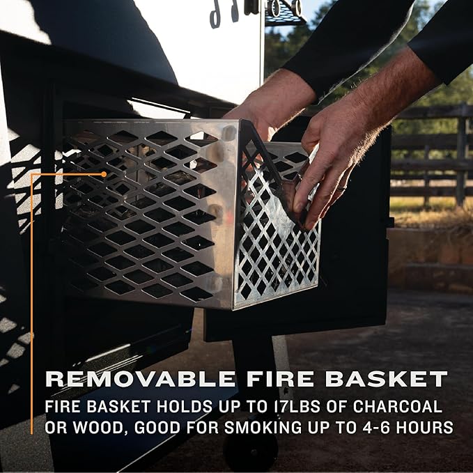 Oklahoma Joe's Marshal Centerbox Smoker, Black - 23202164
