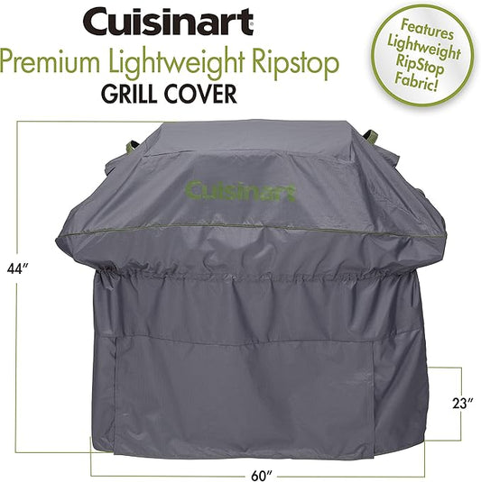 Cuisinart CGC-810 Premium Lightweight Grill Cover, Cover-60, Grey