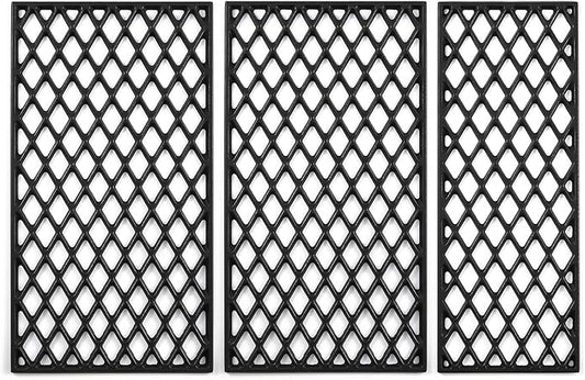 PB820PS1 PB850PS2 Grill Grates Replacement Parts for Pit Boss 820 850 Pro Series 820PS1 820D3 820D PB820D PB0820D3 PB0820SP PB820 PB850G PB820XL PB820FB PB850CS1 PB820D3 Cast Iron Cooking Grates Grids