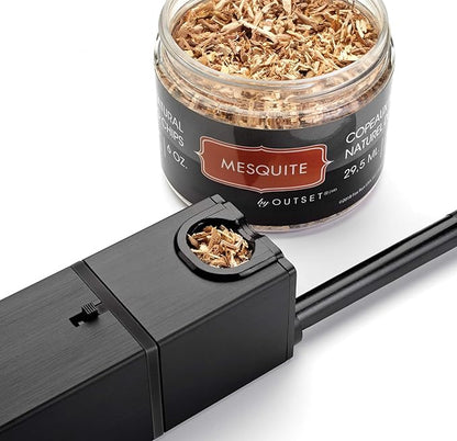 Outset Wood Smoking Chips Gift Set, Apple, Hickory, and Mesquite Chips