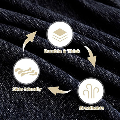 MYSKY HOME Couch Cover for Dogs Washable Couch Covers Couch Covers for Sofa Couch Cover 2 Cushion Sofa Non Slip Dogs Furniture Protector with Tassels Chenille Sofa Covers for Pet, 71"x102", Navy Blue