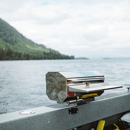 Magma A10-803 ChefsMate Gas Grill | Portable Stainless Steel BBQ | Ideal for Marine, RV, Camping & Outdoor Grilling