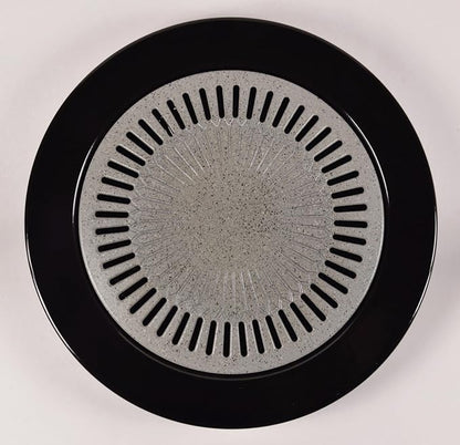 Pearl Metal Stones HB-1941 Round Grill, 13.0 inches (33 cm)