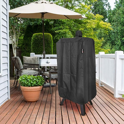 Stanbroil Smoker Cover for Smoke Hollow 44-Inch Smoker Grill, 600D Heavy Duty Waterproof Grill Cover Fits Smoke Hollow Models PS4400, PS4415, 44241G2, 44241GW