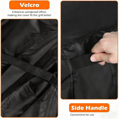 Grill Cover for Blackstone 1883 Original 28” Griddle,600D Heavy Duty BBQ Grill Cover,Waterproof Outdoor Grill Cover with Ventilation & Strap-54 W x 26" D x 34" H
