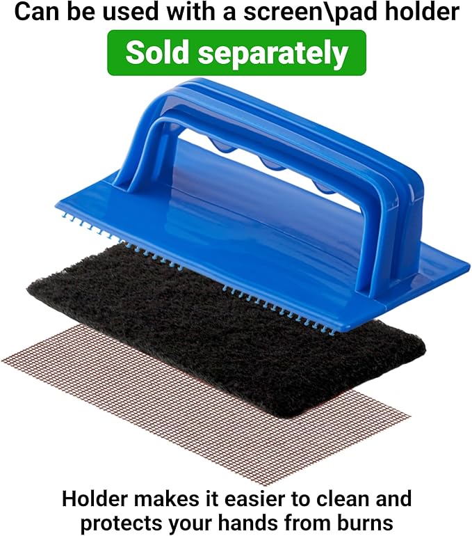 CUSINIUM 20-Pack Griddle Cleaning Pads + 40-Pack Grill Screens - Griddle Cleaning Accessories Bundle