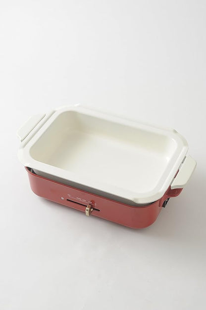 BRUNO Ceramic Coated Pan for Compact Hot Plate BOE021-NABE