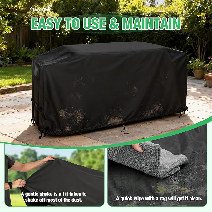Grill Cover for Blackstone Bronco 44" Omnivore Propane Griddle | 75 inch Waterproof Outdoor Grill Cover 5-Burner Barbecue Cover (Cover Only) - 75" L x 25" W x 33" H inch