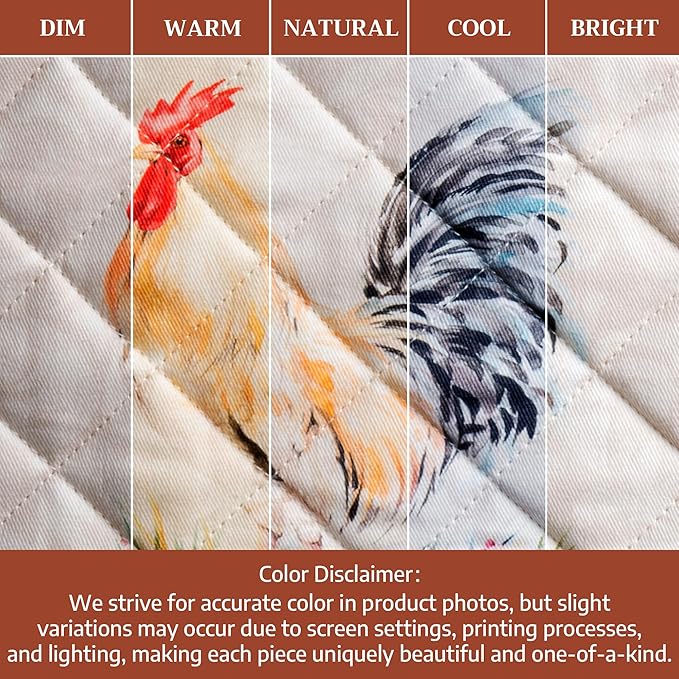 Maison d' Hermine Campagne 100% Cotton Pot Holder, 8 - inch by 8 - inch.