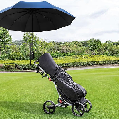UPF 50+ Beach Umbrella with Adjustable Universal Clamp
