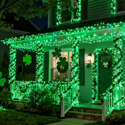 Brizled Smart Red & Green Color Changing Christmas Lights 200 LED 66 ft