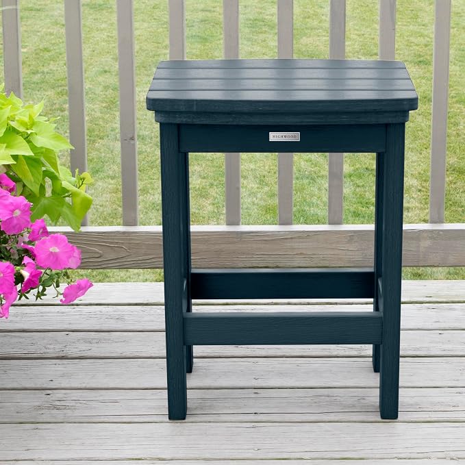 Highwood Lehigh 6pc Counter Height Balcony Dining Set, Federal Blue