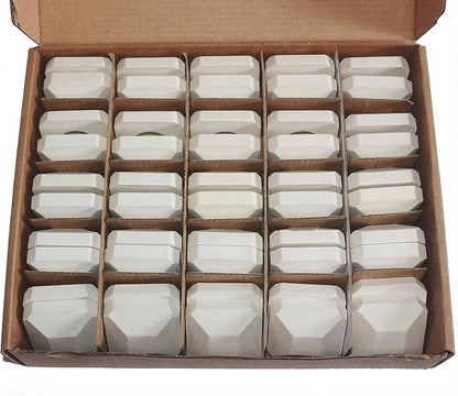 50-Pack Ceramic Briquettes 2 by 2" Replacement for Lynx L27, 2BR27FR, L30, Lynx, CS30 and Others