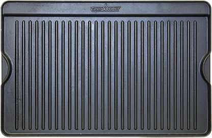 Camp Chef Cast Iron Griddle - 16 x 24, Non-Stick Grill/Griddle Sides