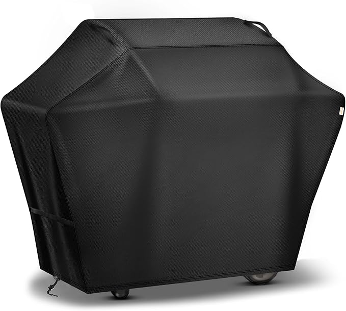 Grill Cover 48 Inch for Outdoor Grill,Grill Cover for Outdoor Waterproof Weather Resistant,UV & Fade Resistant, Compatible with Weber Nexgrill Charbroil Kenmore Gas BBQ, Black