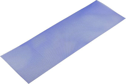 AggAuto Universal 40"x13" Car Grill Mesh 4x8mm Rhombic Hole Blue | Aluminum Alloy Automotive Grille Insert Bumper, One of the Most Multifunctional Shape Grids 100x33cm