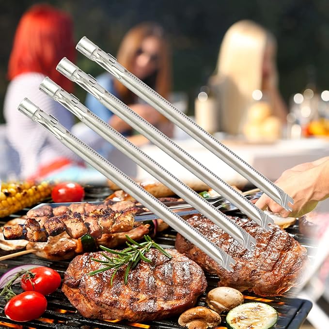 7620 7621 Flavorizer Bars for Weber Genesis 300 Series, E310, S310, E320, E330, S330, EP310, EP320, EP330 Grill with Front-Mounted Control (62752-4, 62752-4)